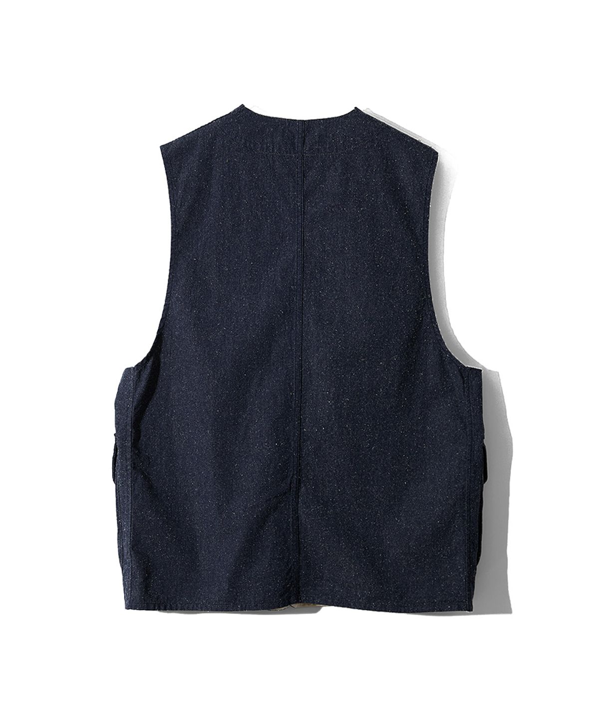 홀리선(HORLISUN) Weaver Slik Denim Vest Navy