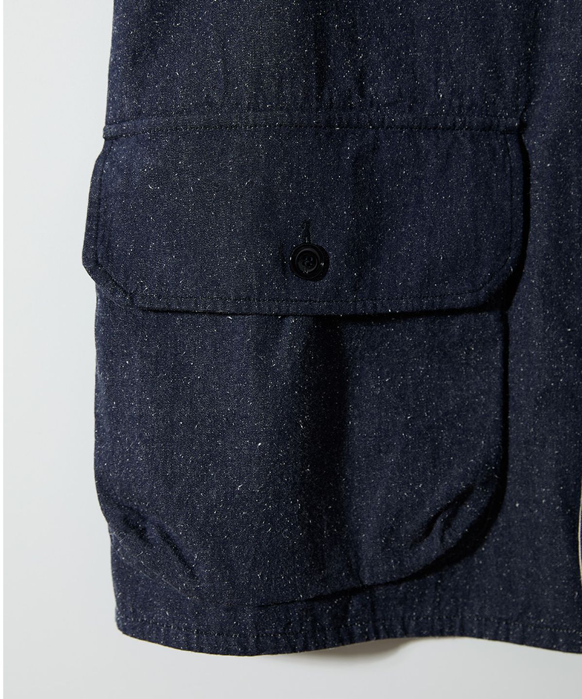 홀리선(HORLISUN) Weaver Slik Denim Vest Navy