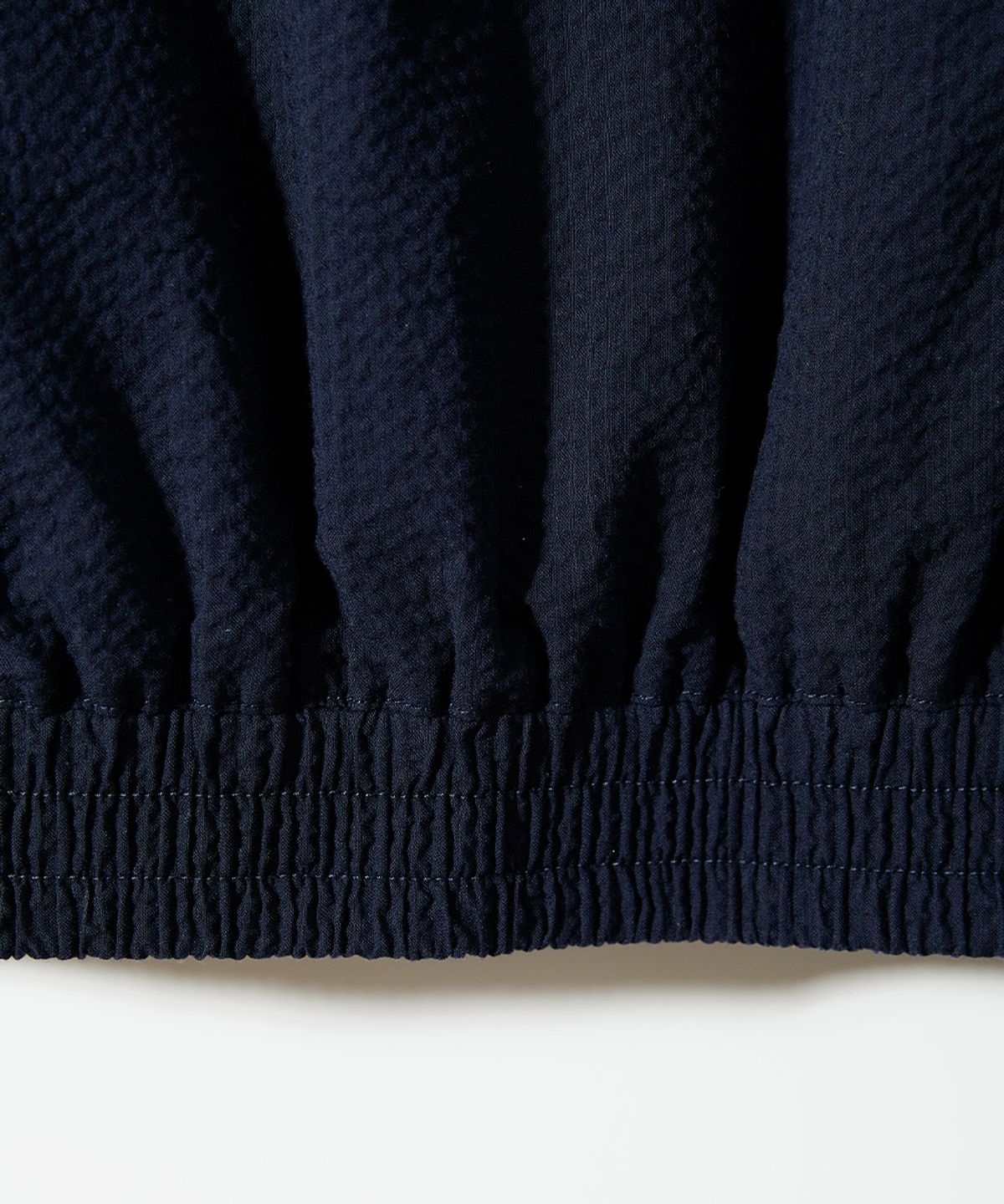 홀리선(HORLISUN) Visitor Harrington Seersucker Jacket Navy