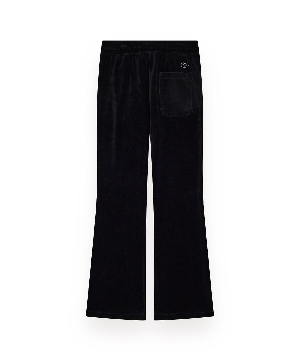 알포(R-4) R-0065 / VELOUR RESORT PANTS(BLACK)