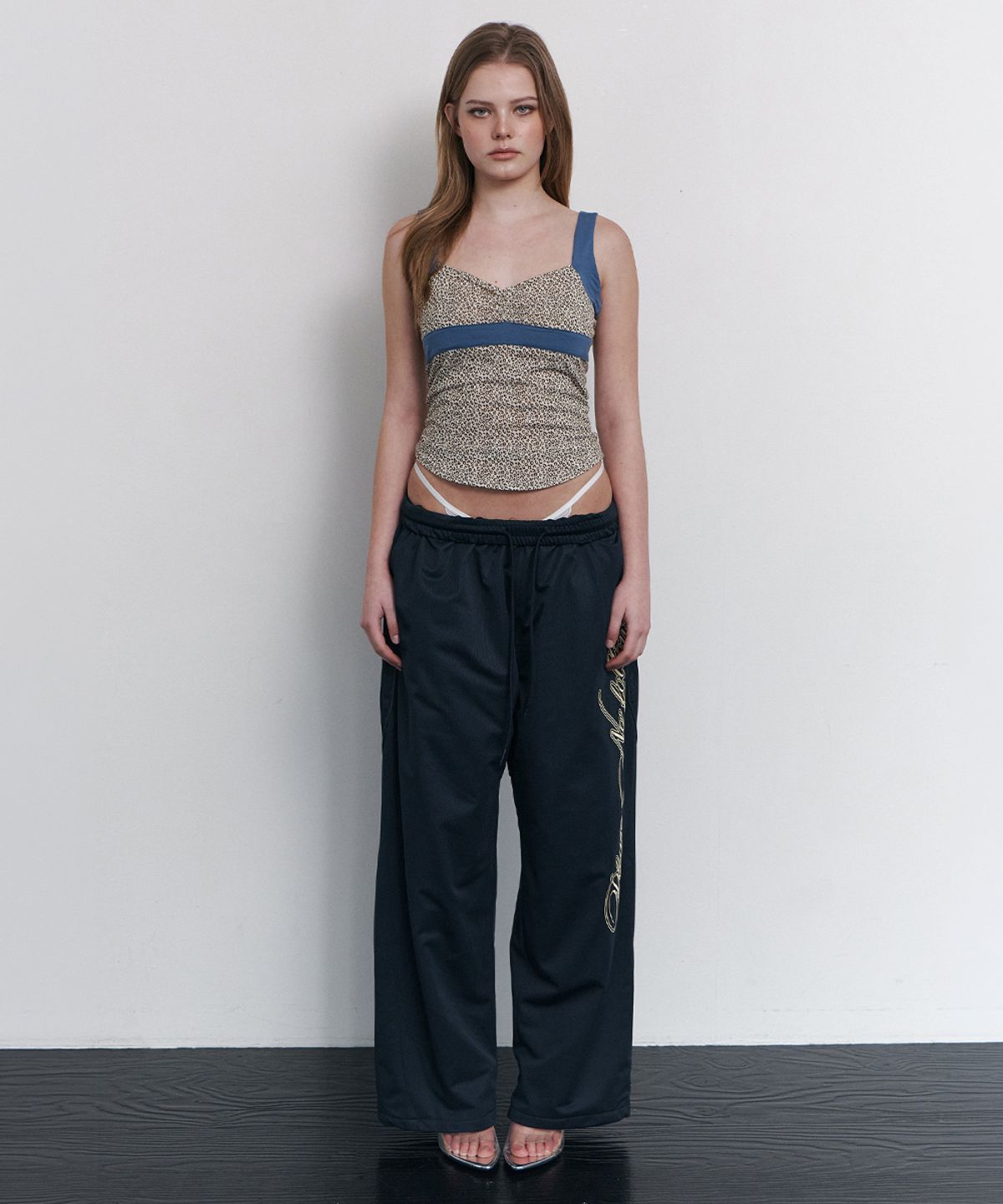 플리즈노팔로우(PLEASENOFOLLOW) Dolly Reversible Pants (Navy)