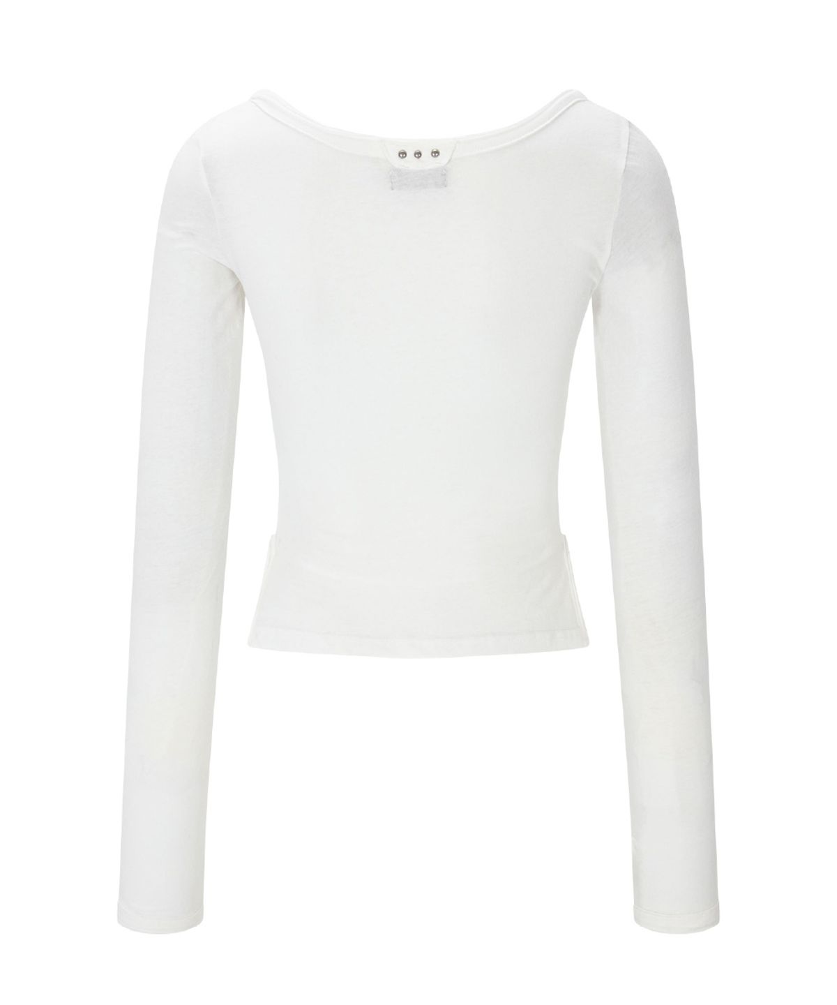 플리즈노팔로우(PLEASENOFOLLOW) Tia  Long Sleeve Top (Ivory)