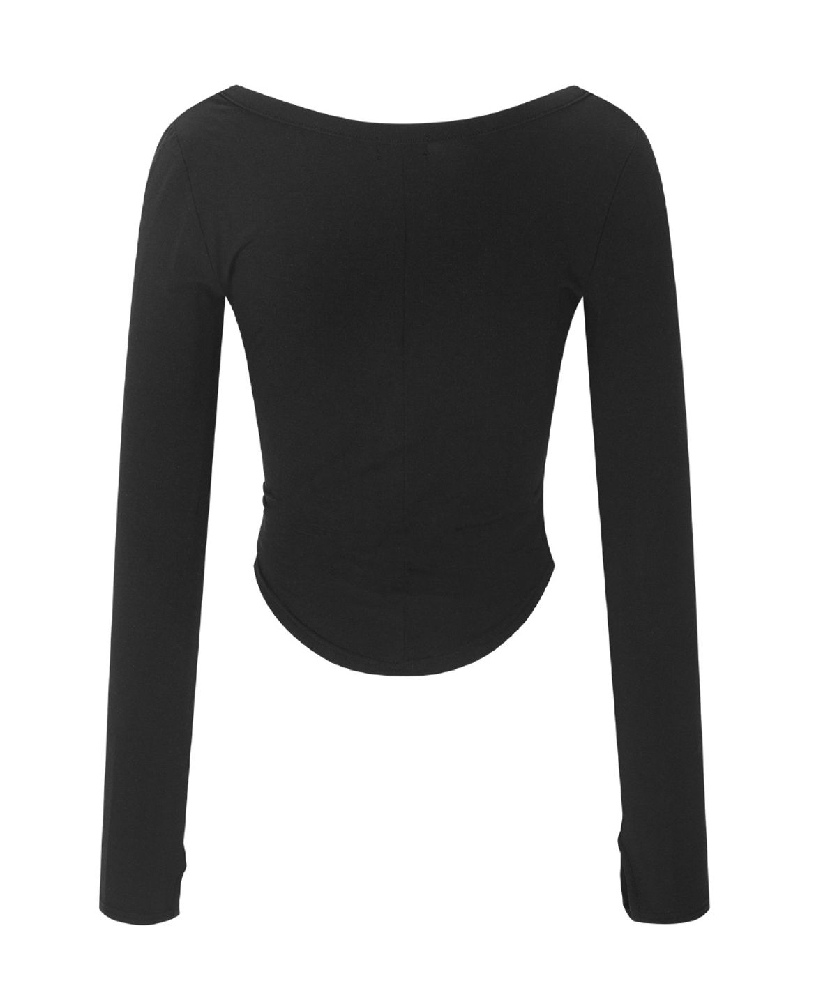 플리즈노팔로우(PLEASENOFOLLOW) Deba Long Sleeve Top (Black)