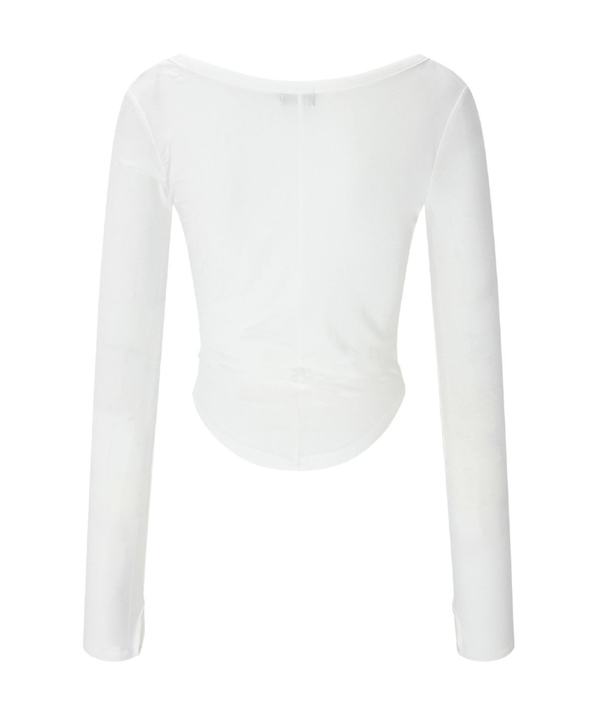플리즈노팔로우(PLEASENOFOLLOW) Deba Long Sleeve Top (White)