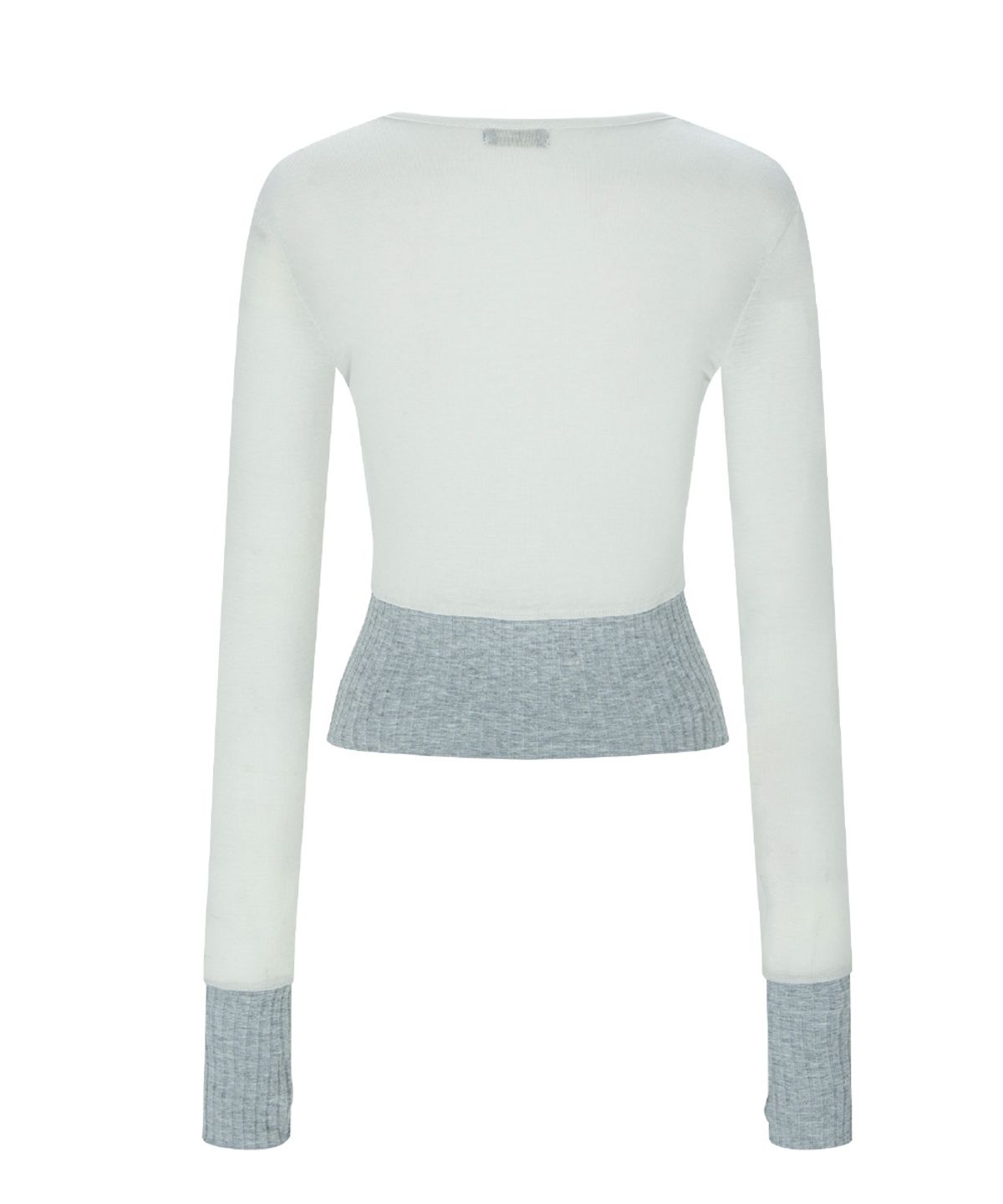 플리즈노팔로우(PLEASENOFOLLOW) Ollie Hooked Cardigan (Pale Blue)