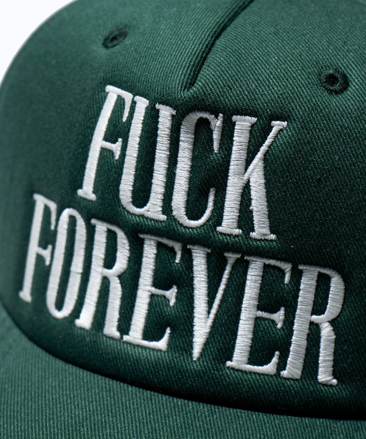 더 긱스(THE GEEKS) Fuck Forever 5panel trucker cap - Green