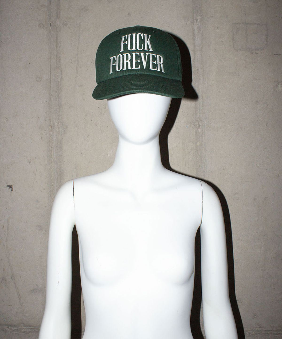 더 긱스(THE GEEKS) Fuck Forever 5panel trucker cap - Green