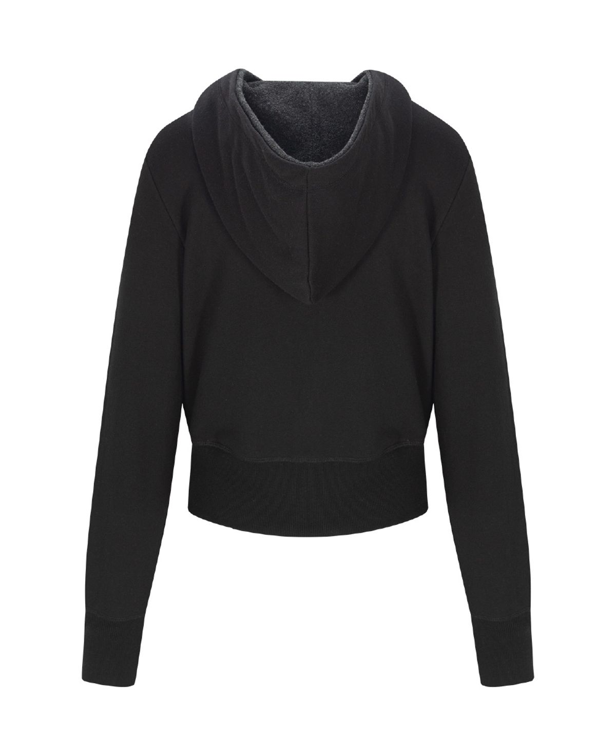 플리즈노팔로우(PLEASENOFOLLOW) Bene Basic Button Hoodie (Black)