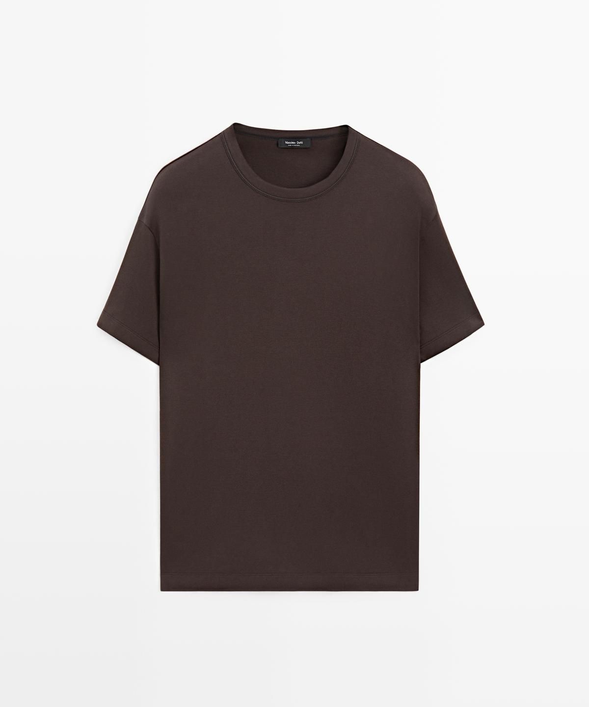 마시모두띠(MASSIMO DUTTI) 100% 코튼 반팔 티셔츠