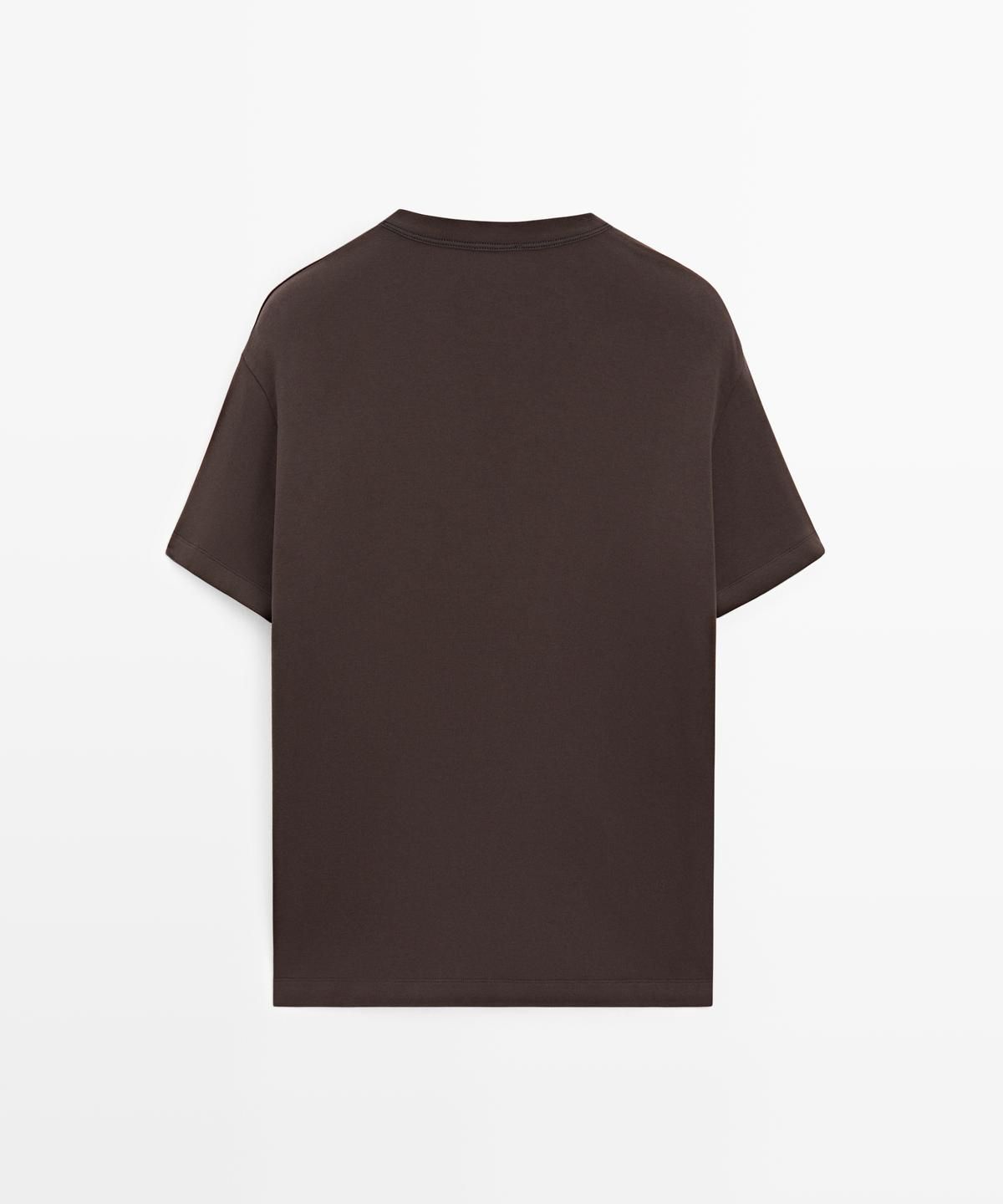 마시모두띠(MASSIMO DUTTI) 100% 코튼 반팔 티셔츠