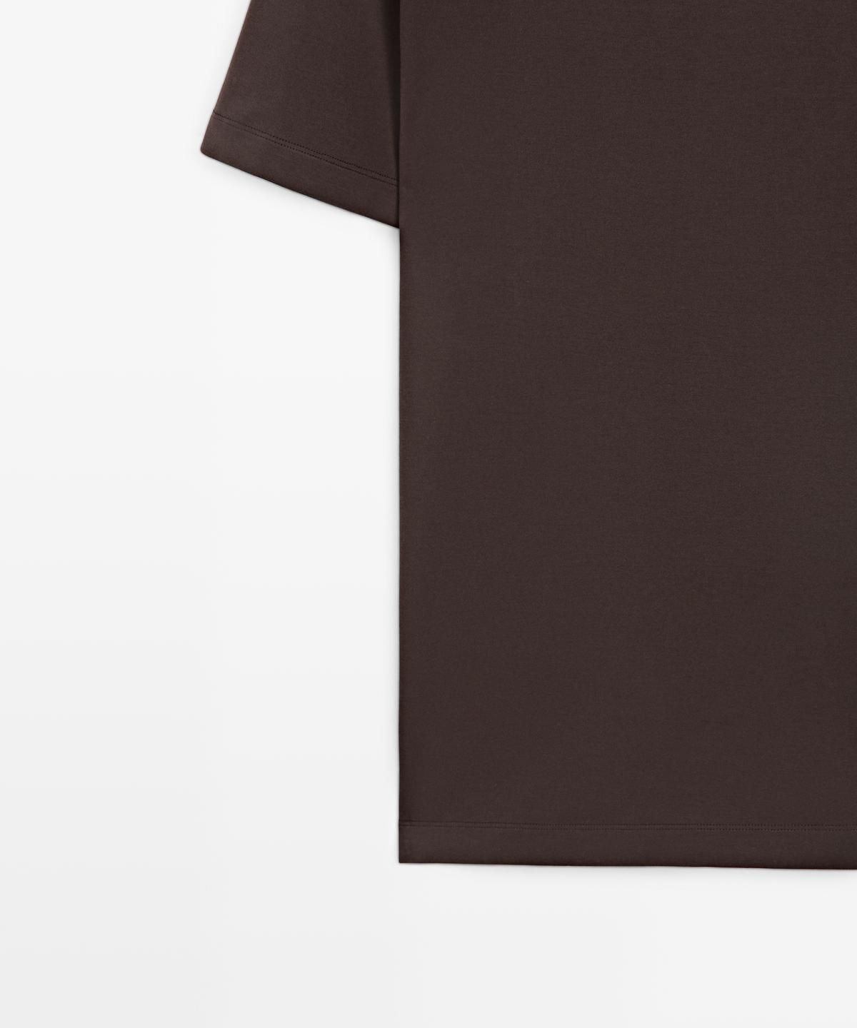 마시모두띠(MASSIMO DUTTI) 100% 코튼 반팔 티셔츠