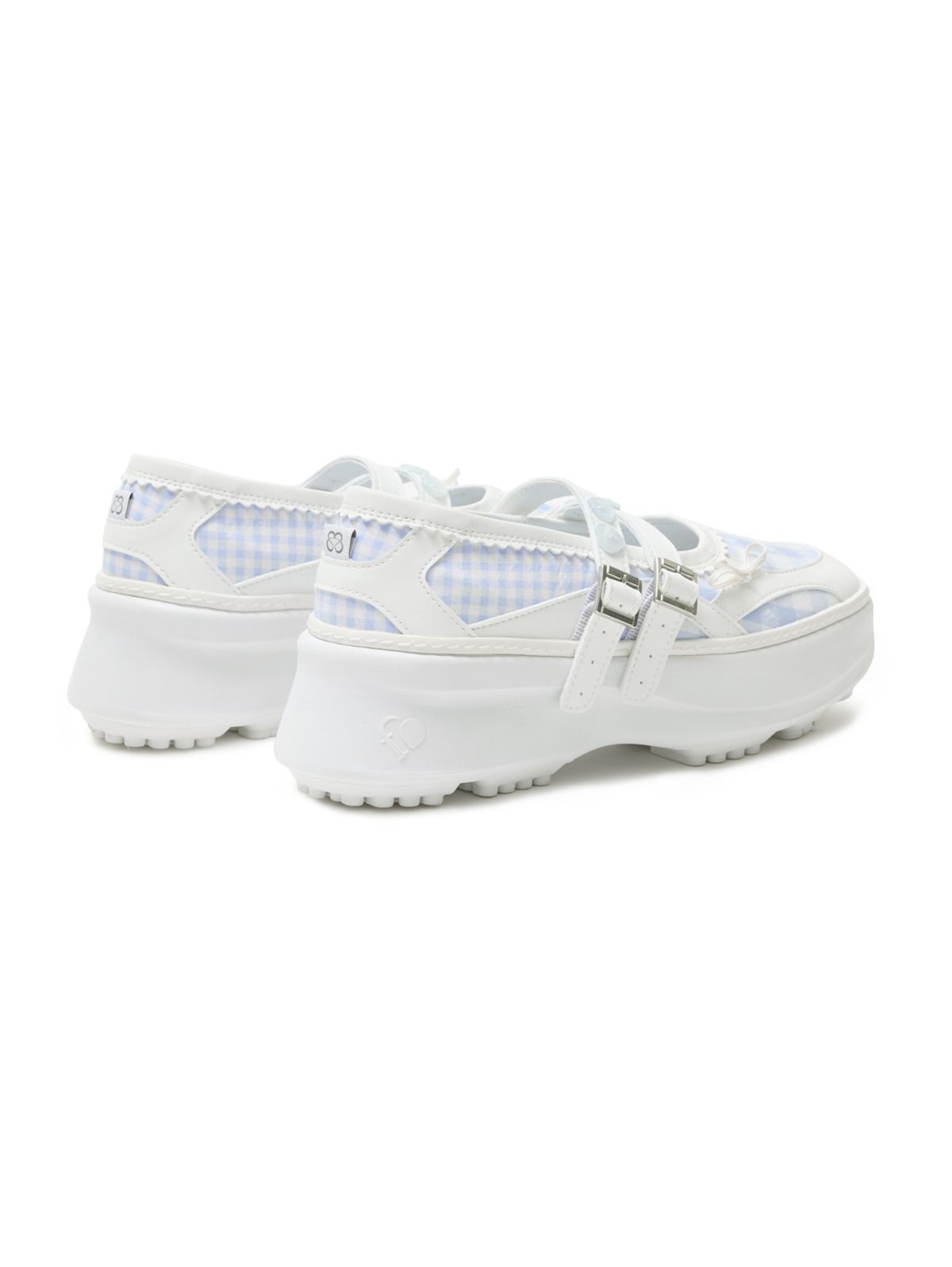 뚜오미오(TUOMIO) MEMENTO PATCHWORK PLATFORM MARYJANE [WHITE]