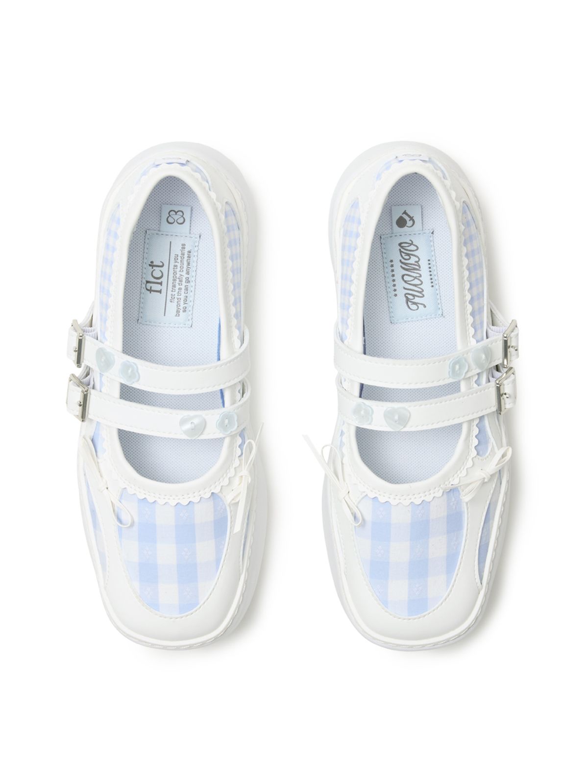 뚜오미오(TUOMIO) MEMENTO PATCHWORK PLATFORM MARYJANE [WHITE]