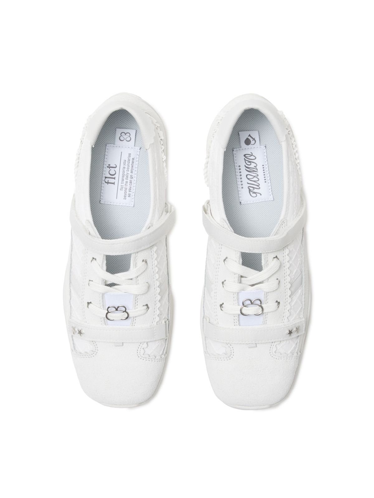 뚜오미오(TUOMIO) MEMENTO PATCHWORK SNEAKERS [WHITE]