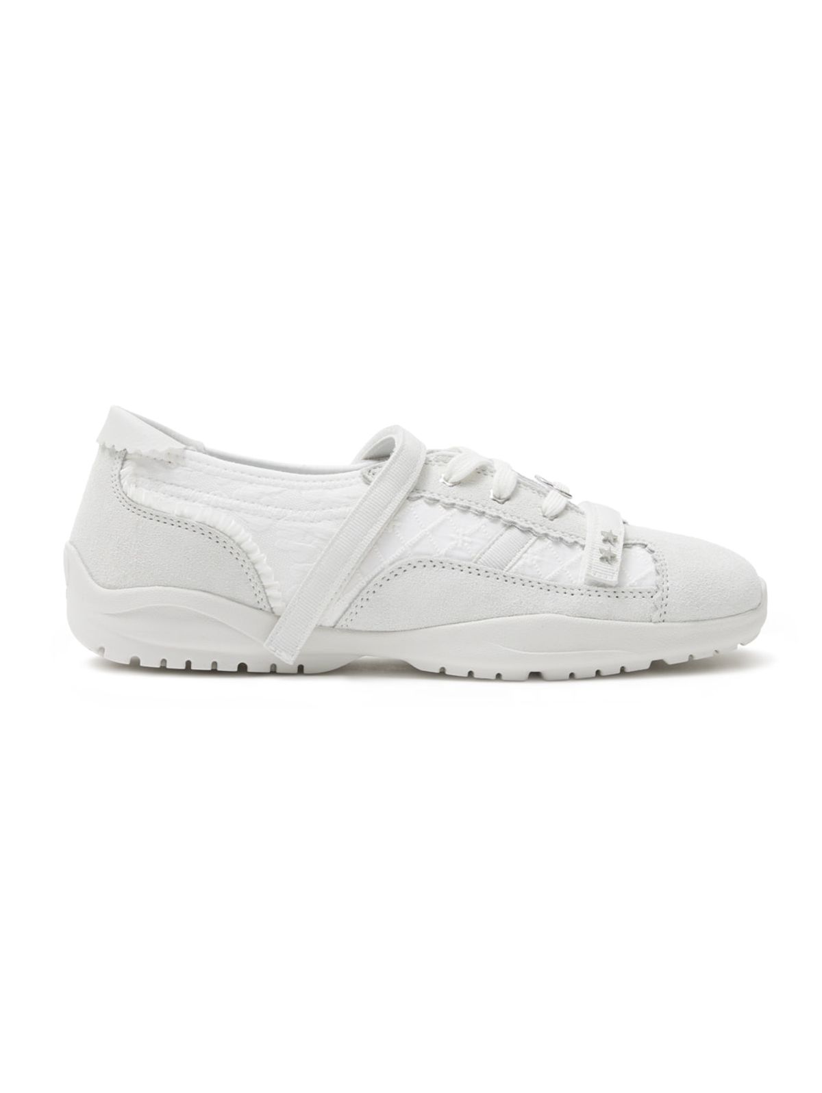 뚜오미오(TUOMIO) MEMENTO PATCHWORK SNEAKERS [WHITE]