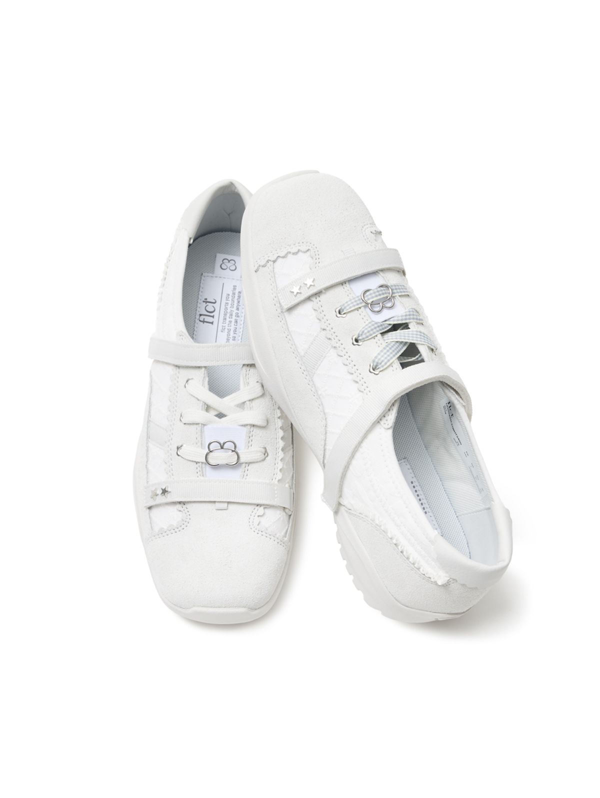 뚜오미오(TUOMIO) MEMENTO PATCHWORK SNEAKERS [WHITE]