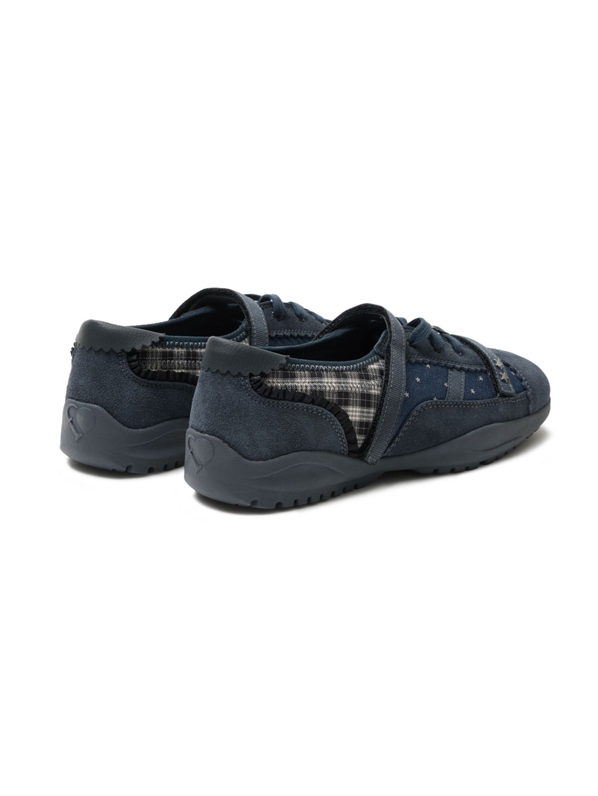 뚜오미오(TUOMIO) MEMENTO PATCHWORK SNEAKERS [NAVY]