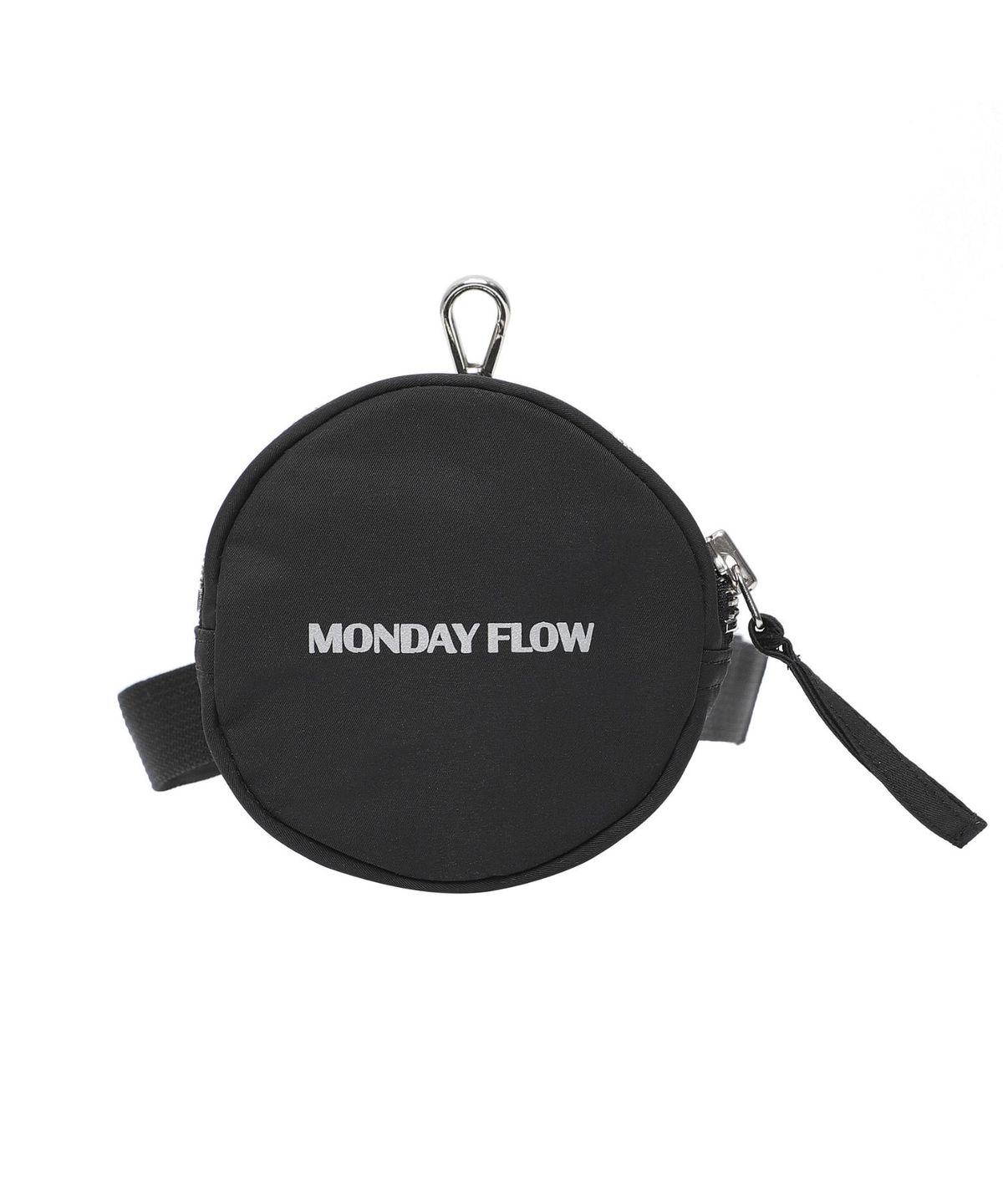 먼데이플로우(MONDAYFLOW) 먼플 볼파우치 벨트백(세트)_블랙