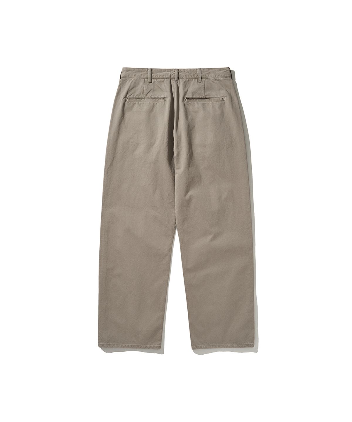 히즈핸더(HISHANDER) FRENCH CHINO PANTS GREIGE
