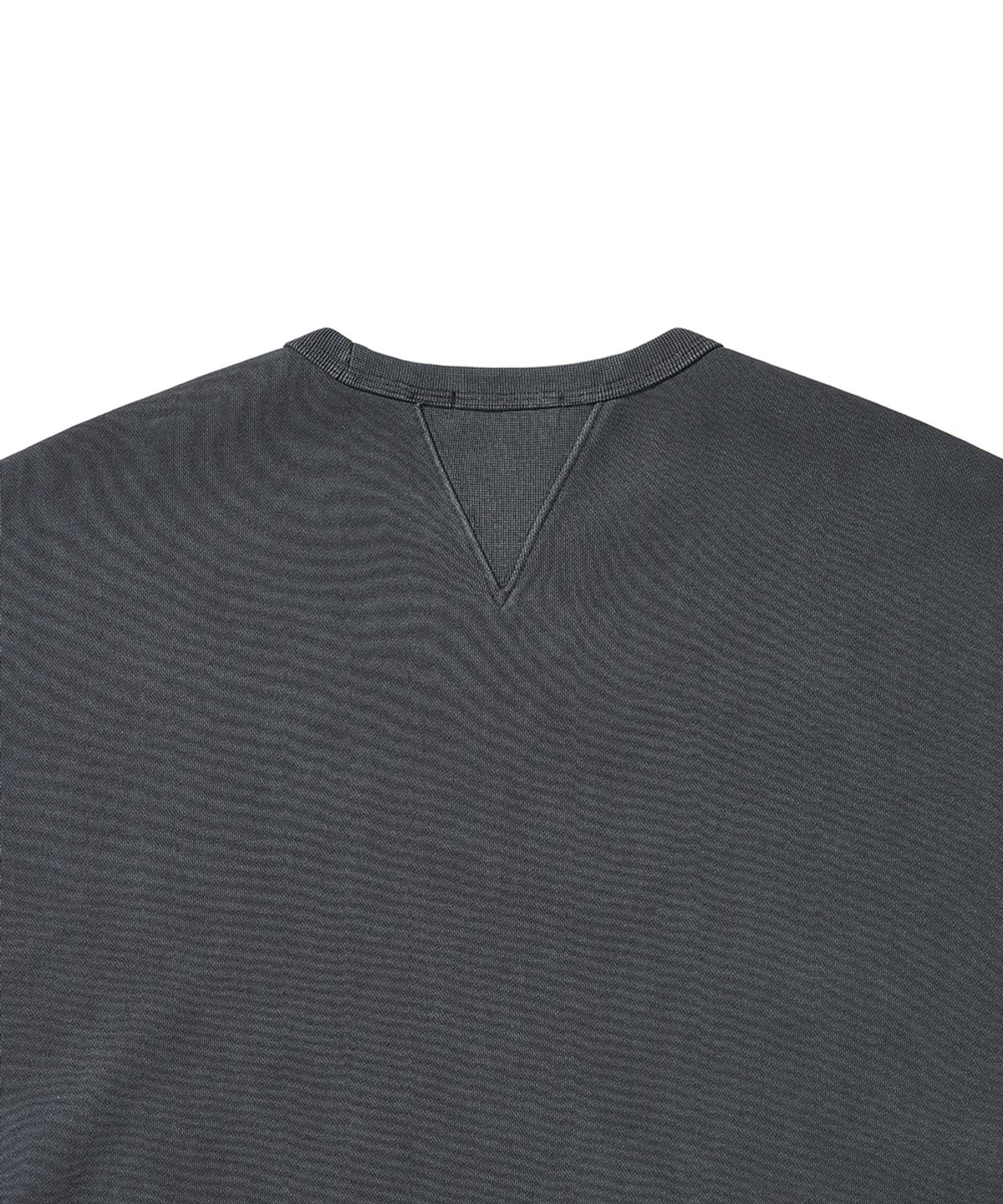 히즈핸더(HISHANDER) VINTAGE SWEAT SHIRTS CHARCOAL