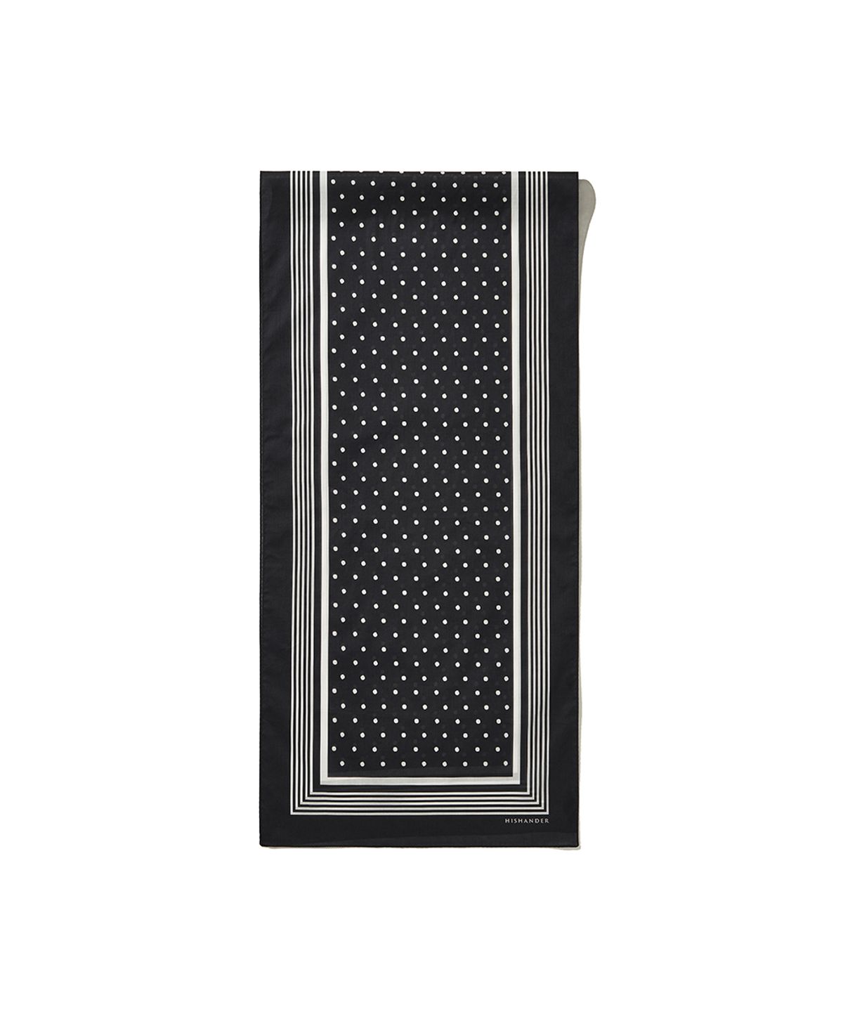 히즈핸더(HISHANDER) INK DOT STOLE BLACK