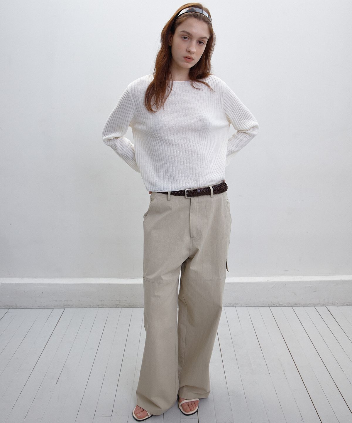 벗튼(BUT'TON) Pocket Detail Pants(Mint)