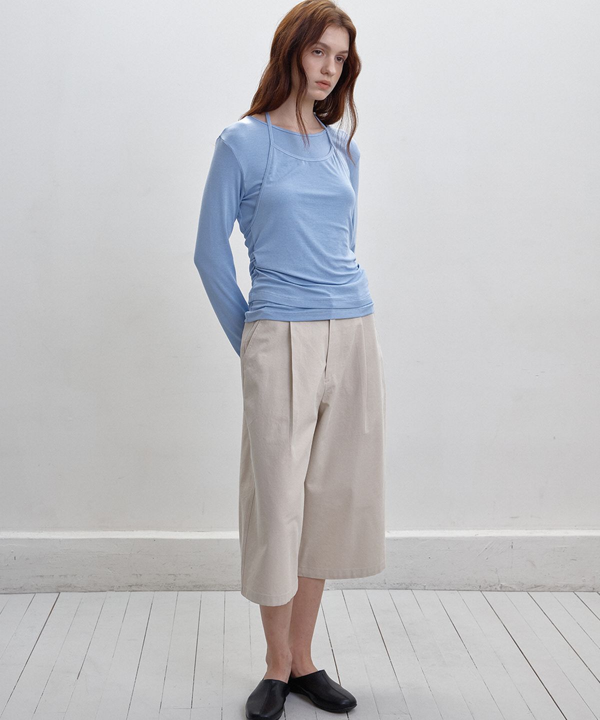 벗튼(BUT'TON) Gigel Essential Tee (Sky blue)