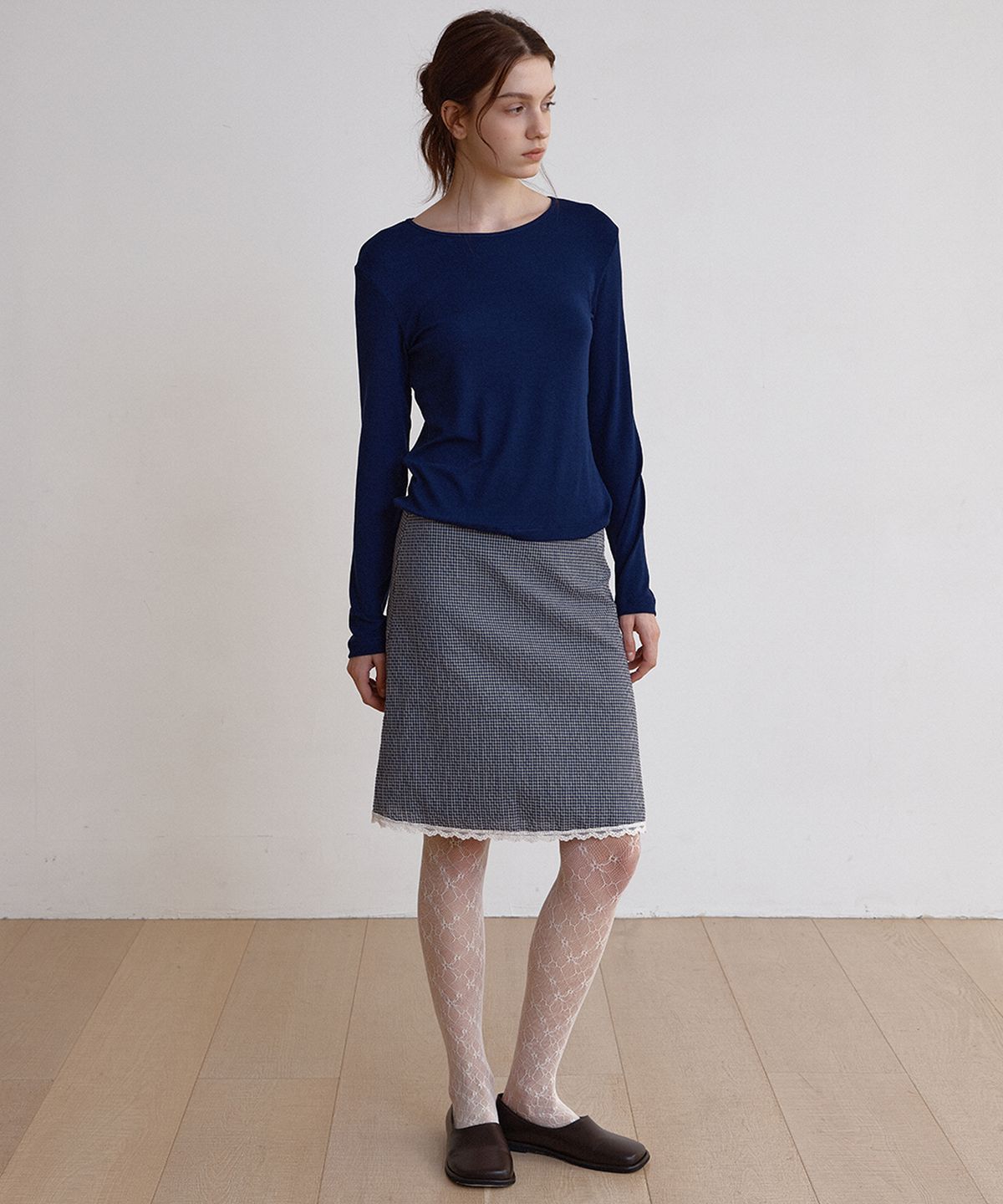 벗튼(BUT'TON) Gigel Essential Tee (Navy)