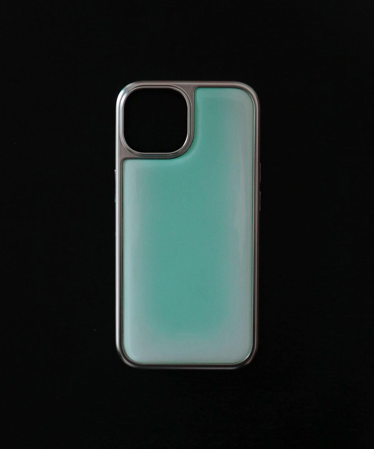 하이우(HIOO) syrup epoxy case - mint. (실버 에폭시 범퍼 케이스)