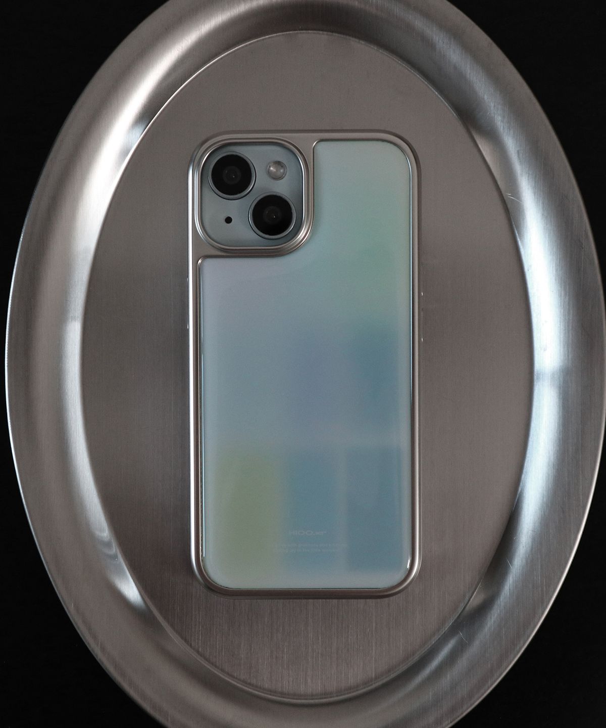 하이우(HIOO) 여름색 epoxy case. (실버 에폭시 범퍼 케이스, 2 colors)