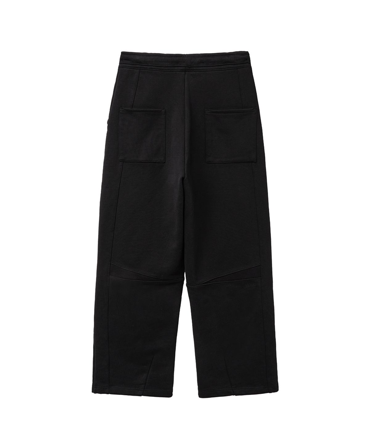 미세키서울 맨(MISEKISEOUL MEN) Curved sweat pants BLACK