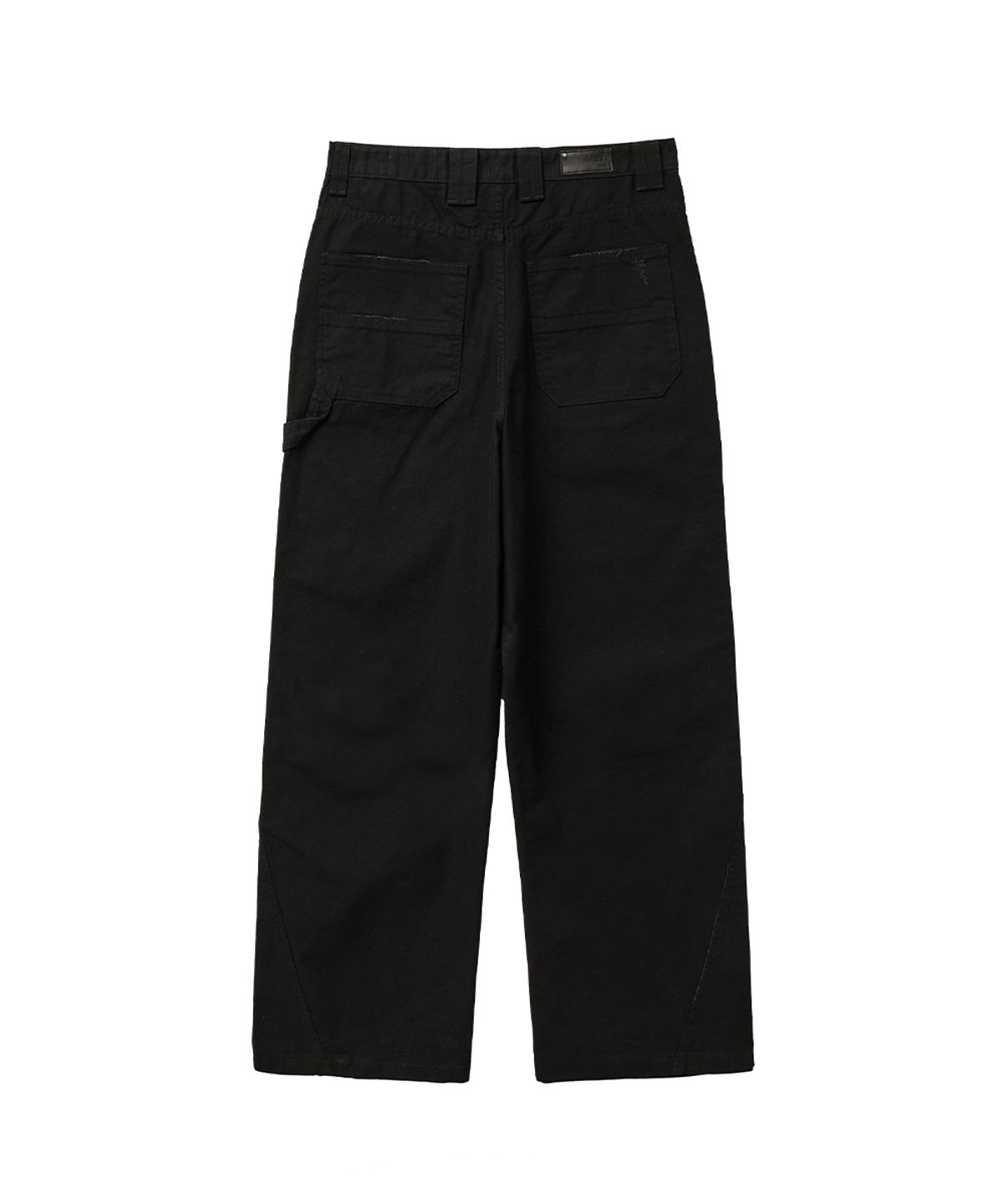 미세키서울 맨(MISEKISEOUL MEN) Double knee carpenter pants BLACK