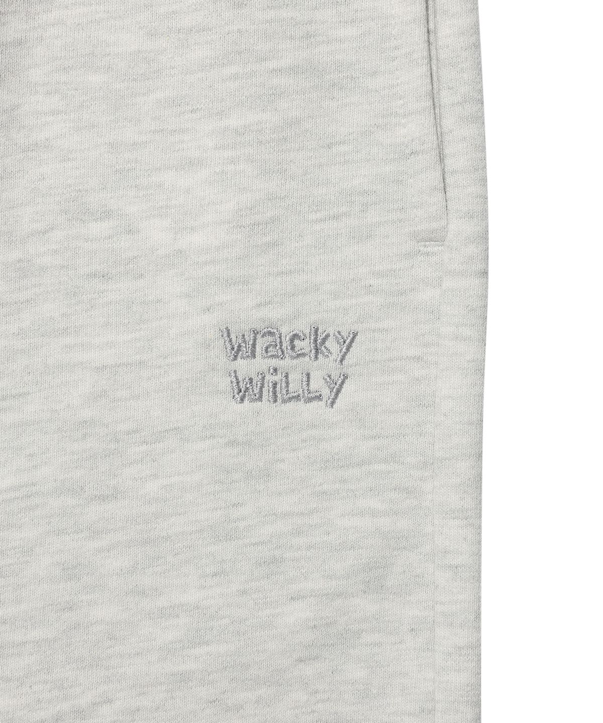 와키윌리(WACKY WILLY) 베이직 스웻 숏팬츠 라이트 그레이