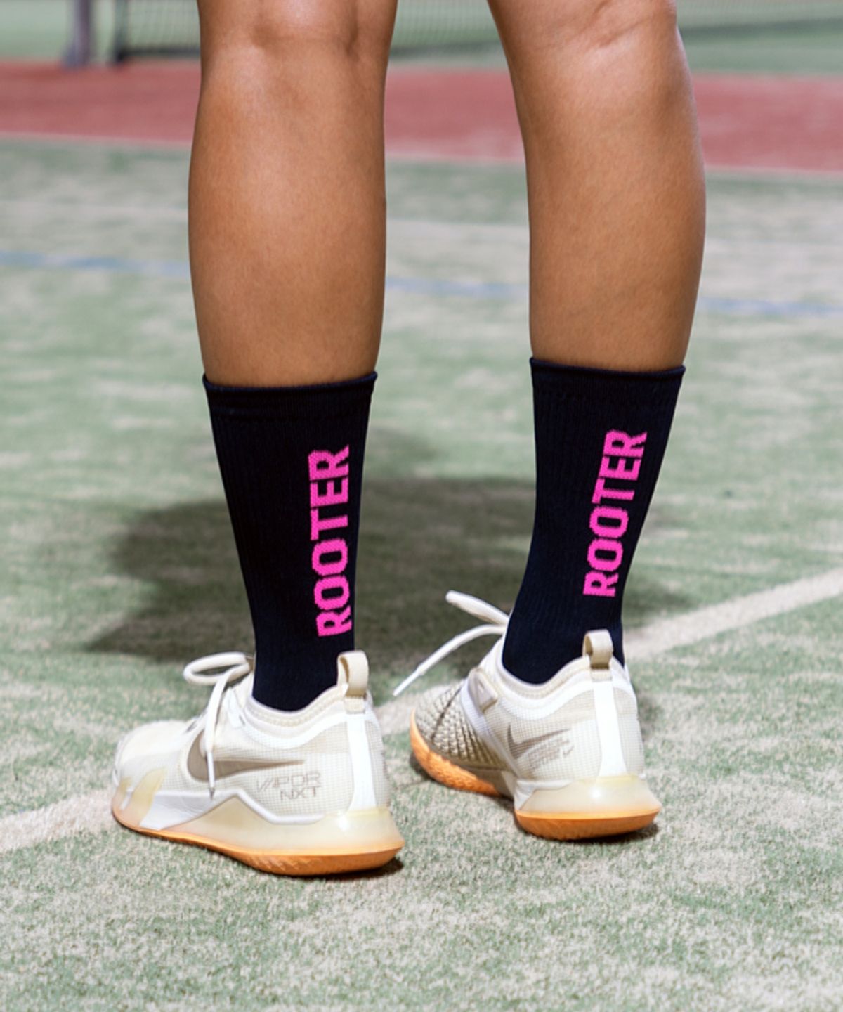 루터(ROOTER) 블랙 루터 크루 삭스