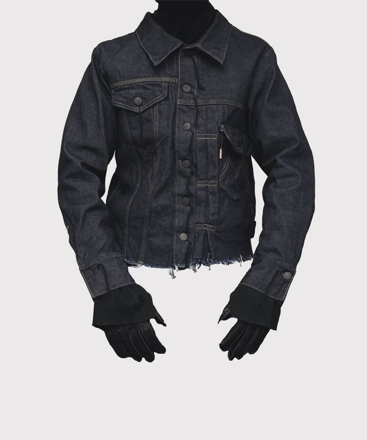 마이너스(MINUS) Deconstructed Denim Trucker(KOJIMA) INDIGO - INDIGO