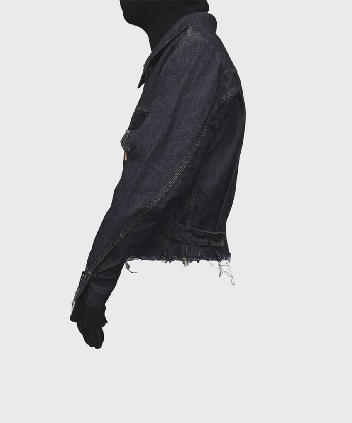 마이너스(MINUS) Deconstructed Denim Trucker(KOJIMA) INDIGO - INDIGO
