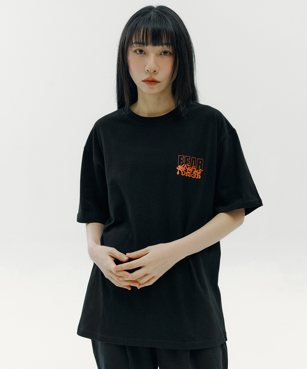 토치(TORCH) F/FEAR T-SHIRTS ［BLACK］