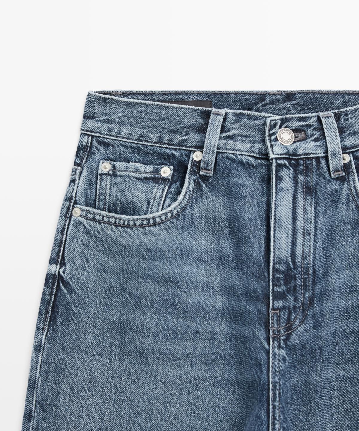 마시모두띠(MASSIMO DUTTI) 와이드 레그 진