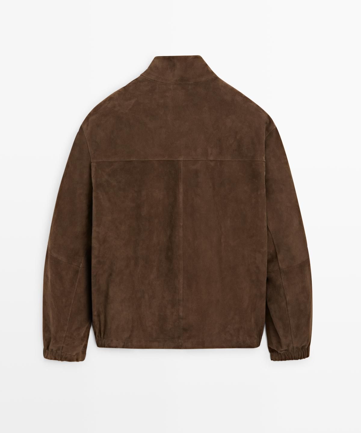 마시모두띠(MASSIMO DUTTI) 스웨이드 레더 재킷