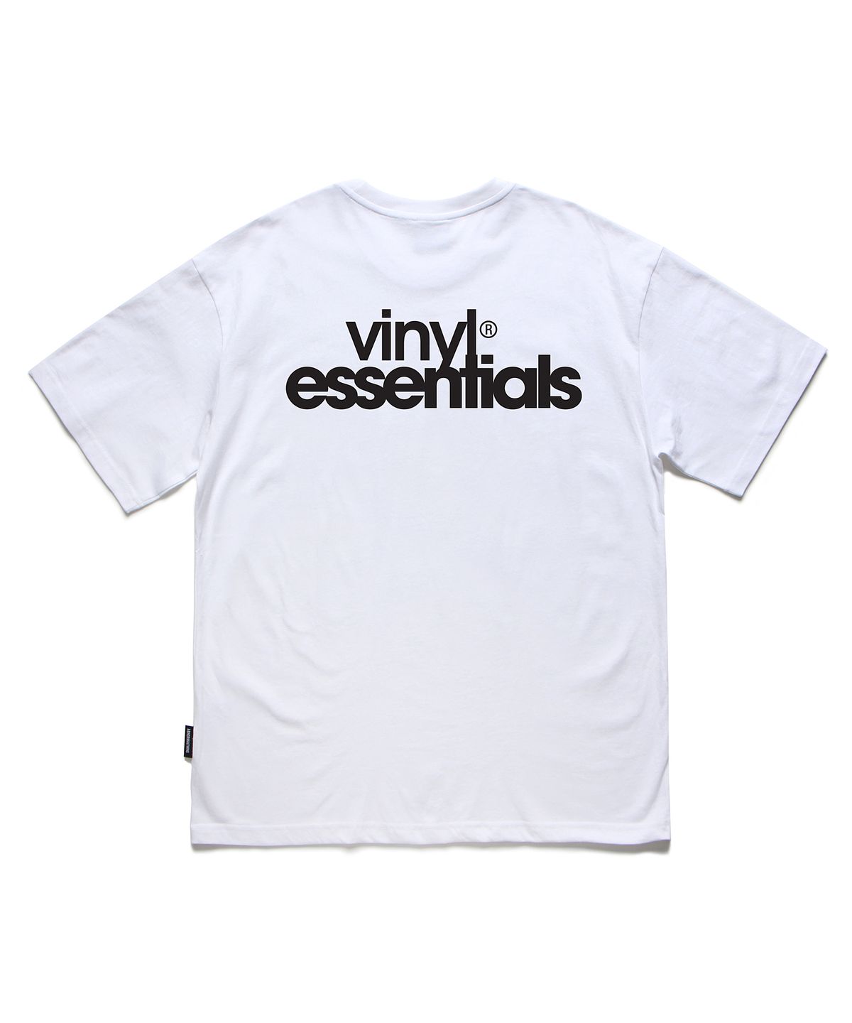 앱놀머씽(ABNORMALTHING) VIS 오버핏 티셔츠 화이트 (VIS T-SHIRT WHITE)