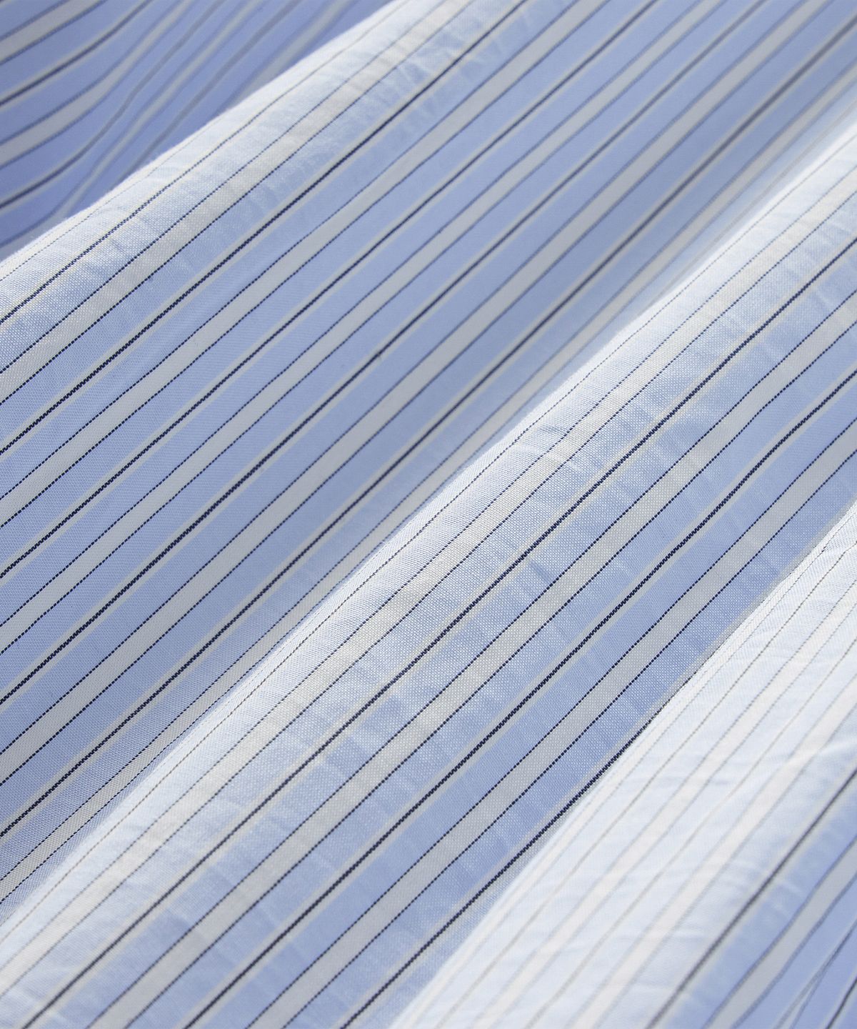 브랜디드(BRANDED) GLORY OVERSIZED STRIPE SHIRT [SKY BLUE]
