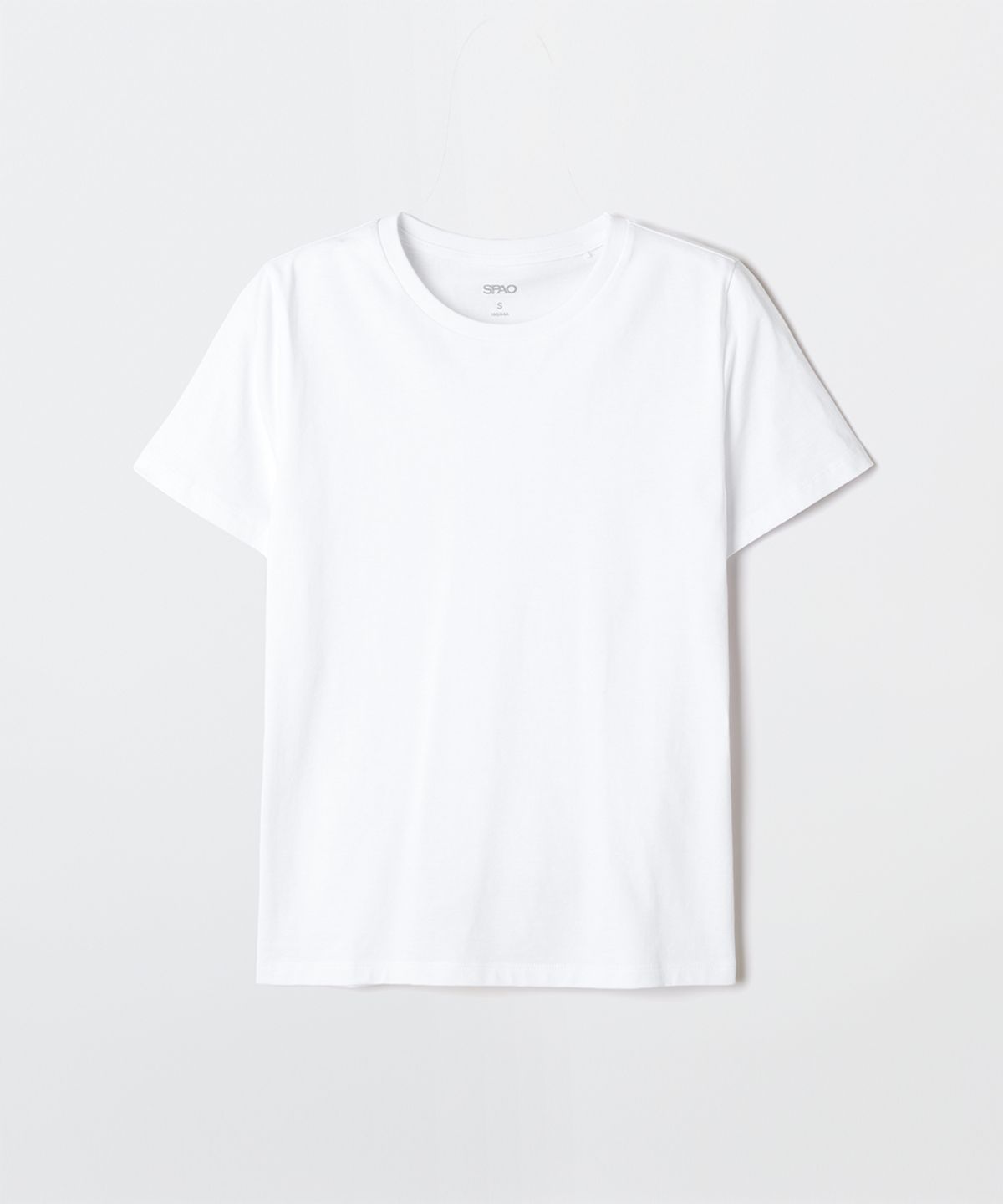 스파오(SPAO) 여성 라운드넥 레귤러핏 반팔티_SPRWG25G02