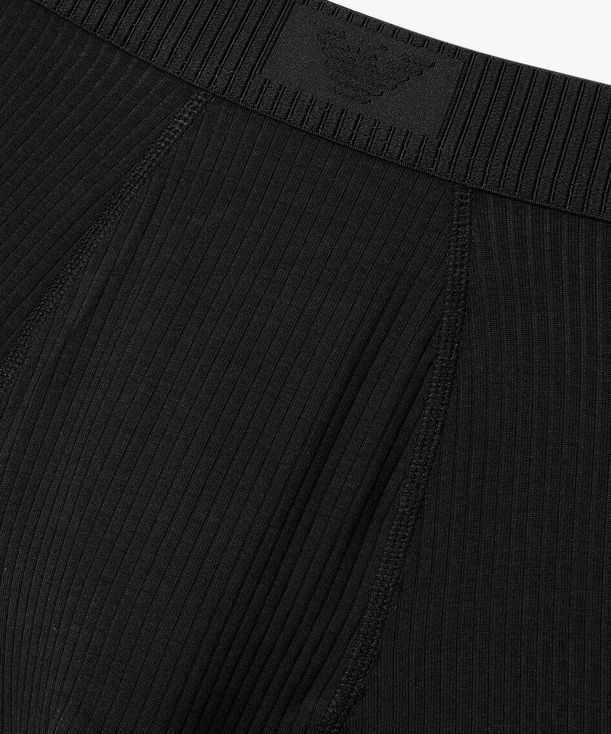 엠포리오 아르마니 언더웨어(EMPORIO ARMANI UNDERWEAR) 남성 이글 로고 리브드 스트레치 드로즈_블랙 0816112016