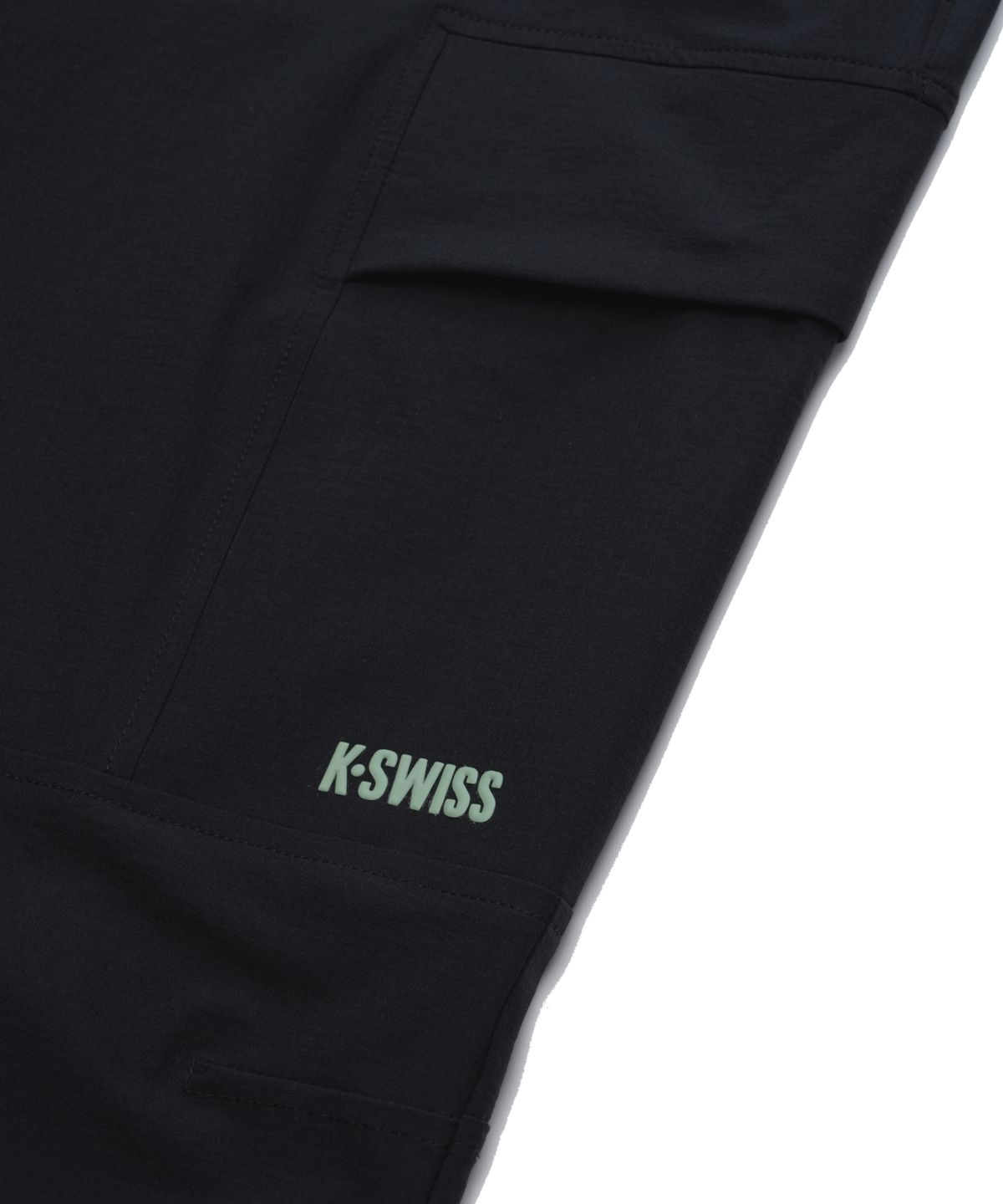 케이스위스(K-SWISS) 남성 K-SWISS X RUBLO 카고 우븐 팬츠 _1KSPWSV002BK