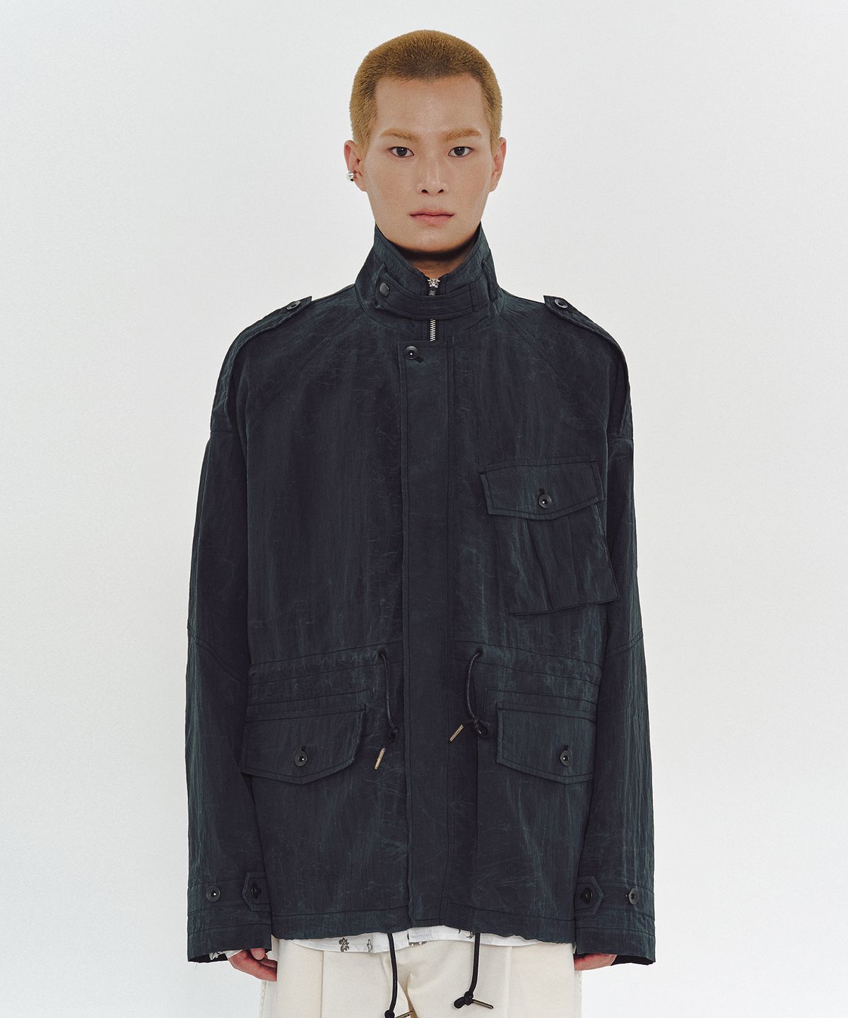 엠엠아이씨(MMIC) STUDIO JACKET (CHARCOAL)
