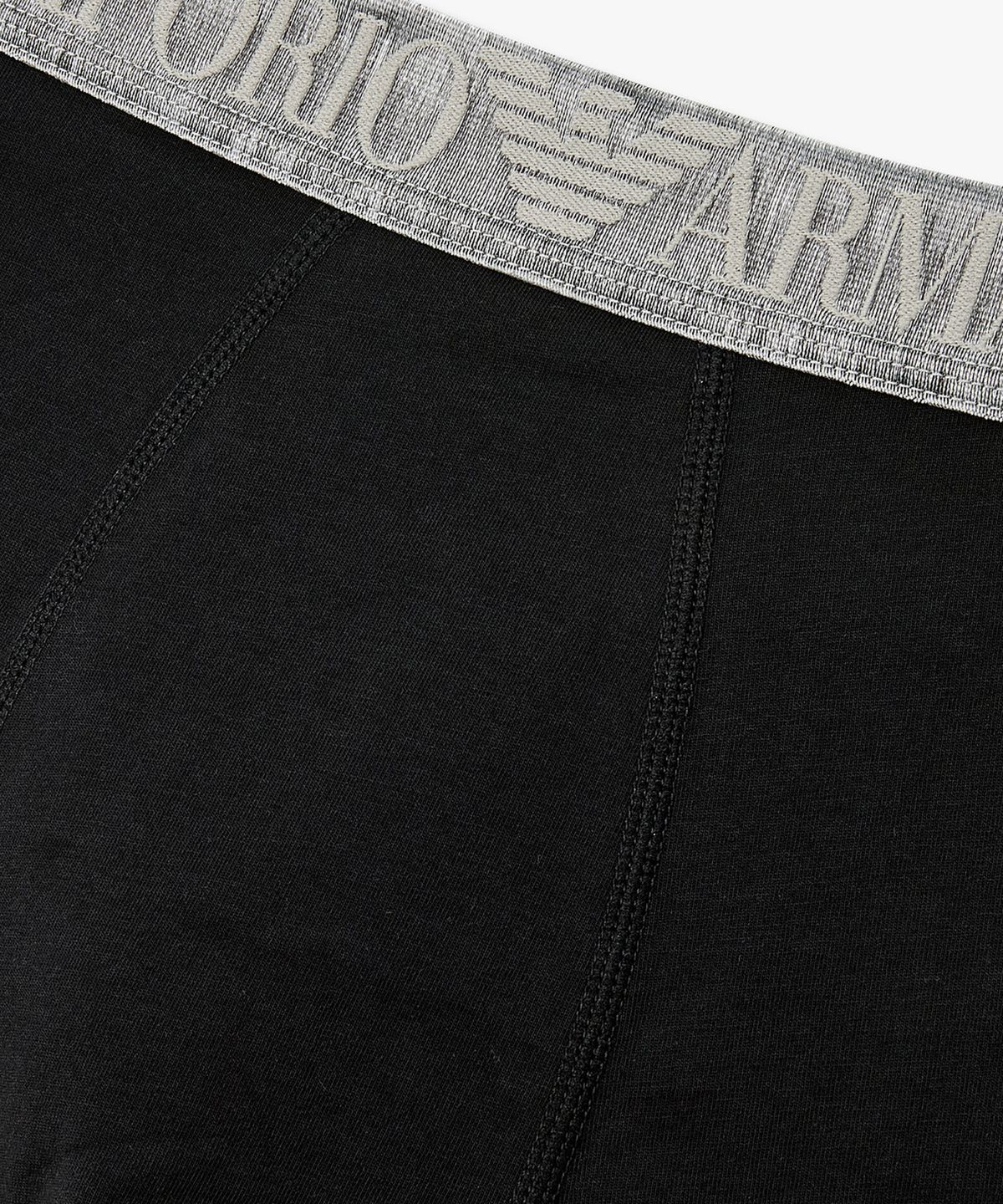 엠포리오 아르마니 언더웨어(EMPORIO ARMANI UNDERWEAR) 남성 글로시 밴딩 코튼 드로즈_블랙 0816112161
