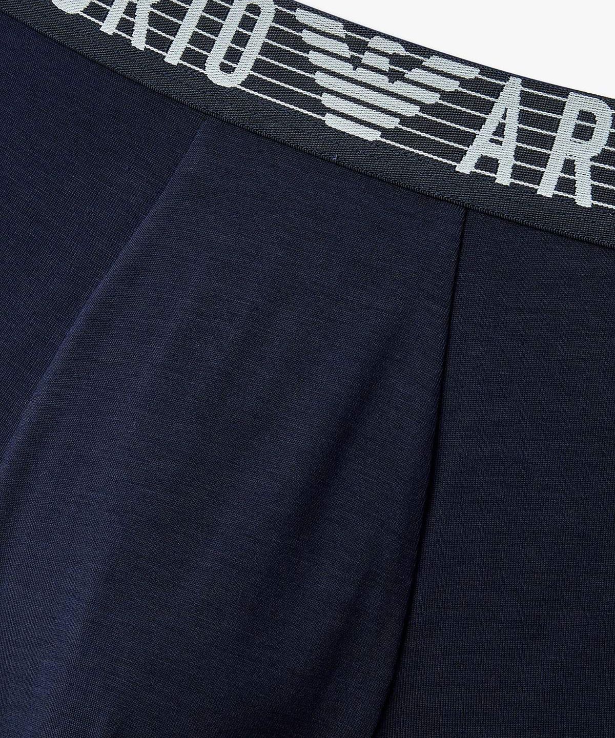 엠포리오 아르마니 언더웨어(EMPORIO ARMANI UNDERWEAR) 남성 스트라이프 밴딩 드로즈_블루 0816112098