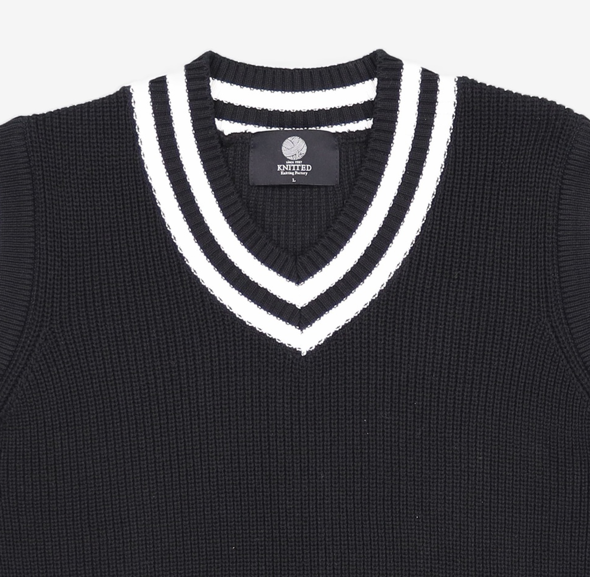 니티드(KNITTED) 베스트 L