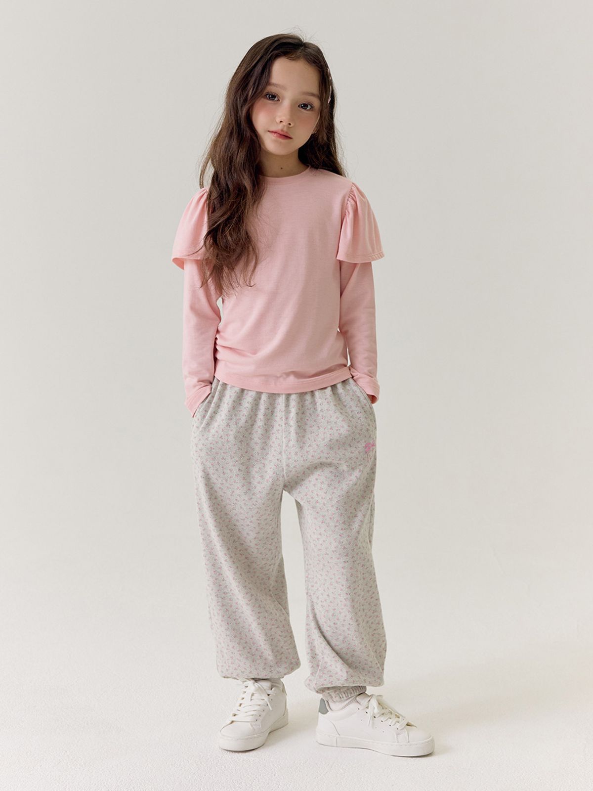 베베테일러(BEBETAILOR) 로렌 프릴 티셔츠