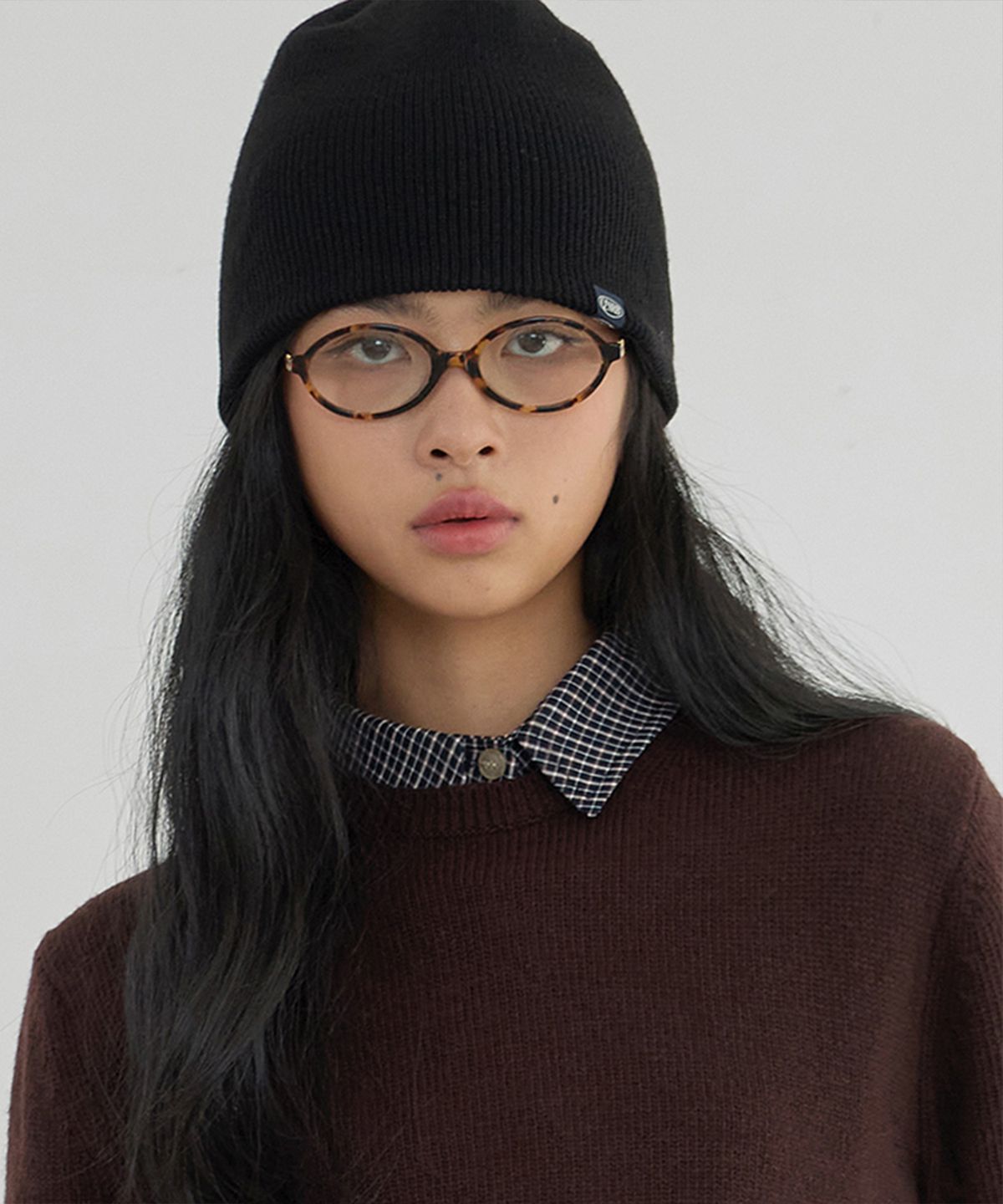 퀸스래빗(Q'SRB) Drop Bead Basic Beanie